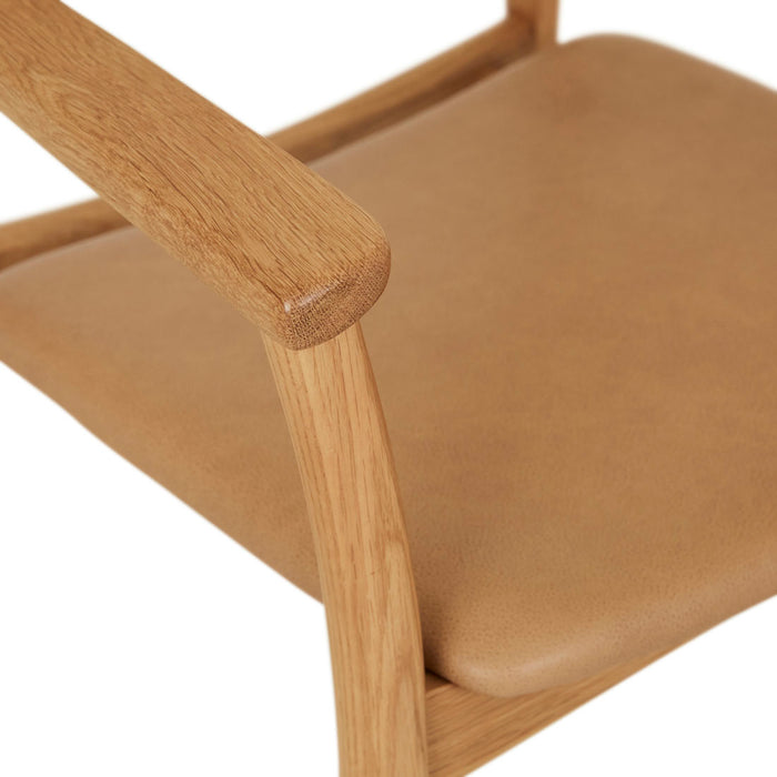 Tolv Poise Upholstered Back Armchair