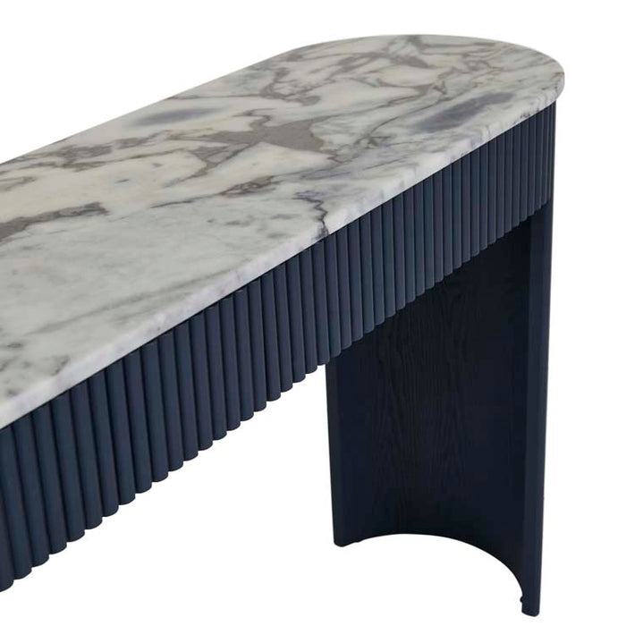 Benjamin Ripple Grand Marble Console