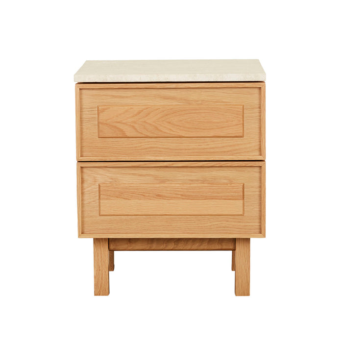 Tolv Yorke Marble Bedside
