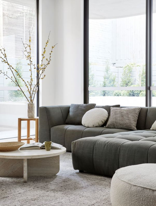 Sidney Slouch 2 Seater Left Arm Sofa