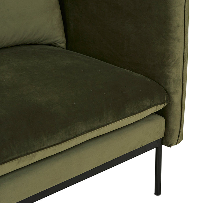 Vittoria Curve 3 Seater Sofa