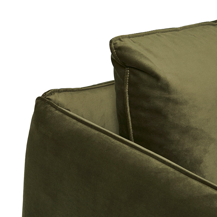 Vittoria Curve 3 Seater Sofa