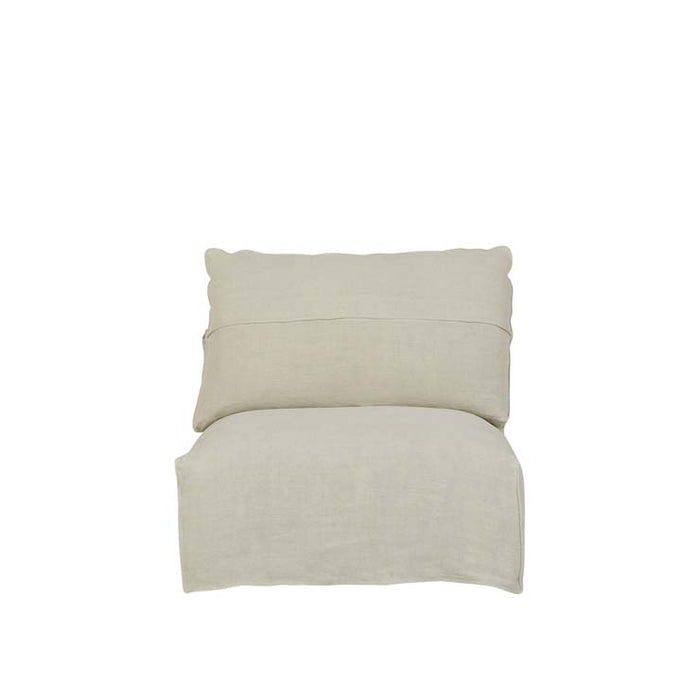 Cove Seamed 1 Seater Armless