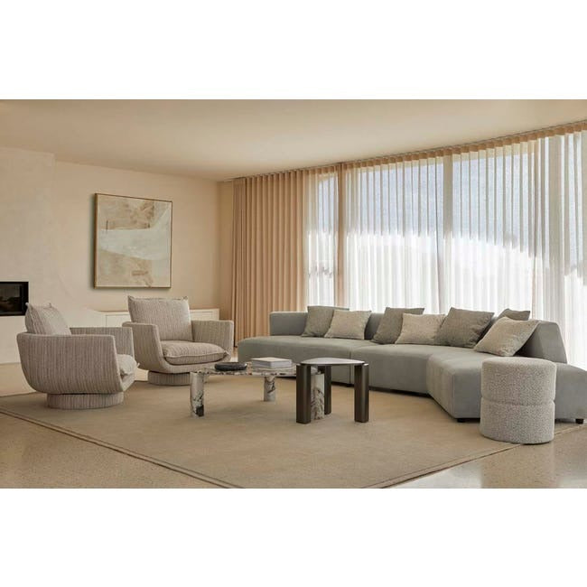 Madrid Edge Left Chaise Set