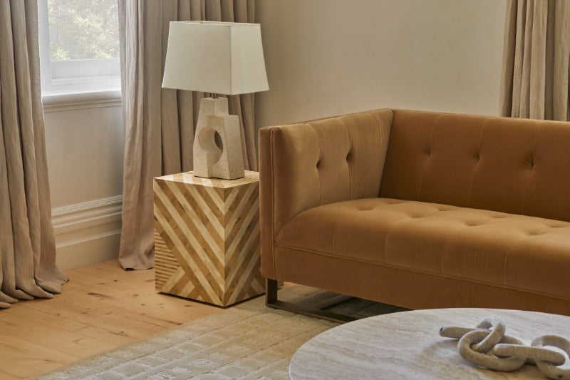 Zafina Abstract Side Table