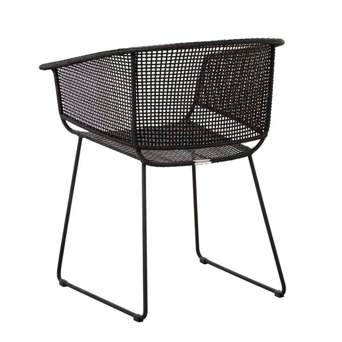 Corsica Sleigh Dining Armchair