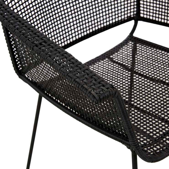 Corsica Sleigh Dining Armchair