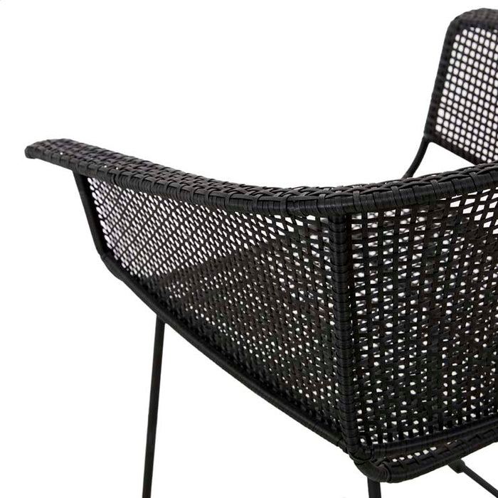 Corsica Sleigh Dining Armchair
