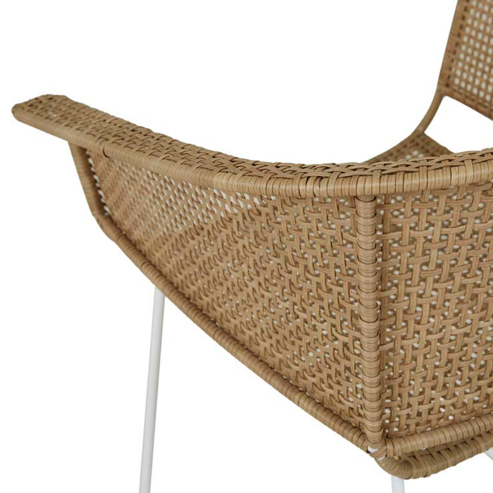 Corsica Sleigh Dining Armchair