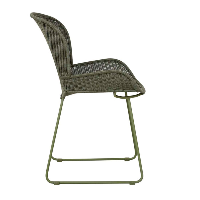 Granada Butterfly Closed Weave Dining Chair