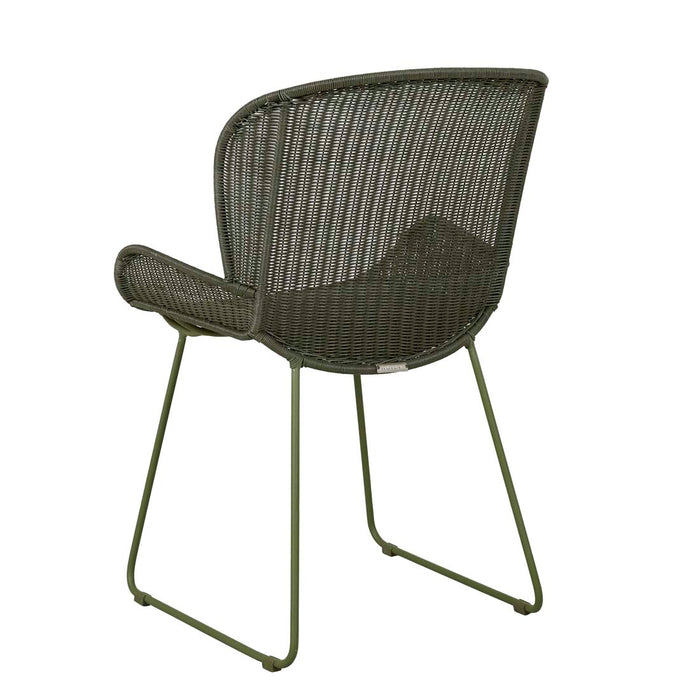 Granada Butterfly Closed Weave Dining Chair