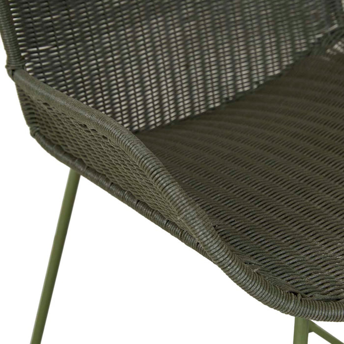 Granada Butterfly Closed Weave Dining Chair