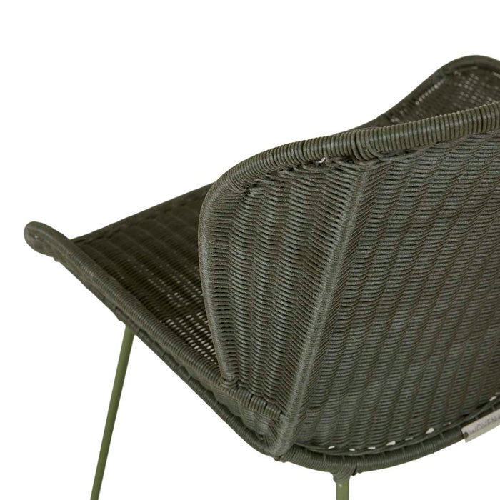Granada Butterfly Closed Weave Dining Chair