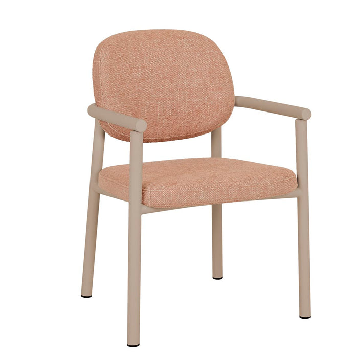 Lori Metal Frame Dining Armchair