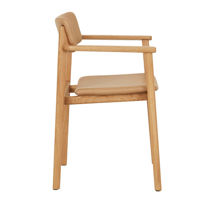 Tolv Poise Upholstered Back Armchair