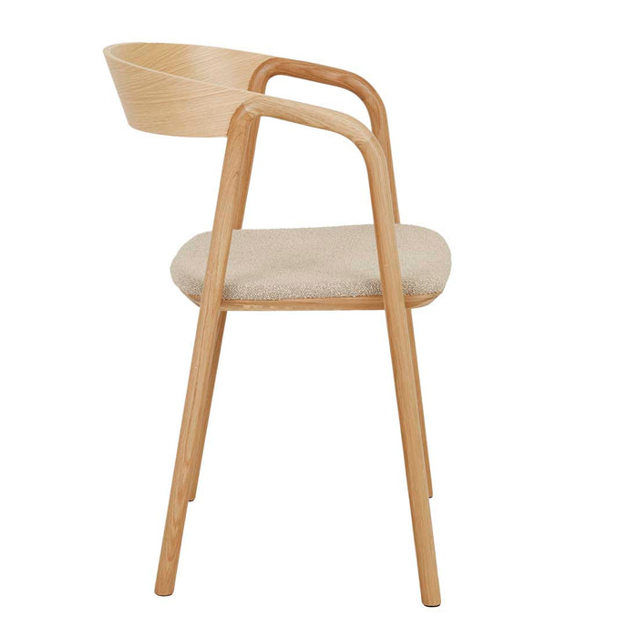 Tolv Inlay Upholstered Dining Armchair