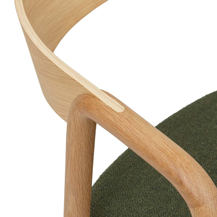 Tolv Inlay Upholstered Dining Armchair