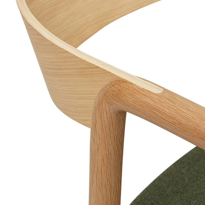 Tolv Inlay Upholstered Dining Armchair