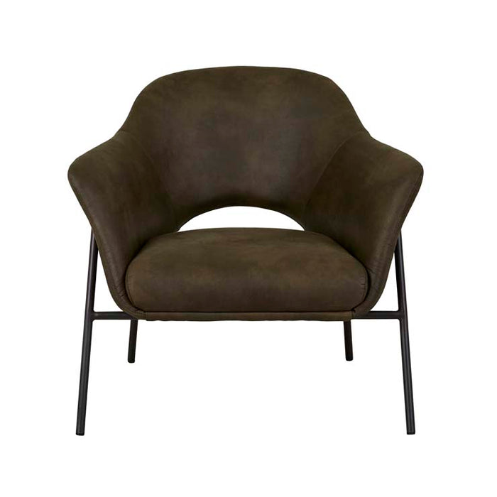 Vittoria Metal Leg Occasional Chair