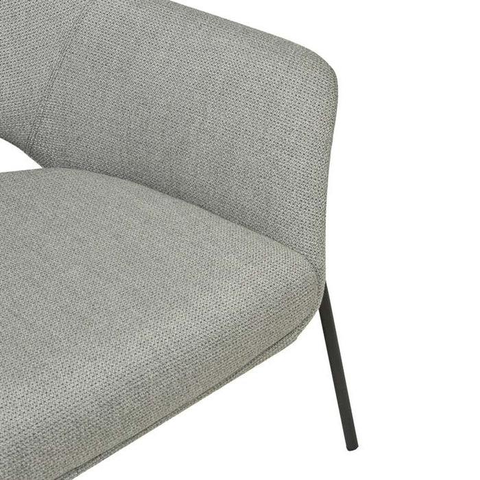 Vittoria Metal Leg Occasional Chair