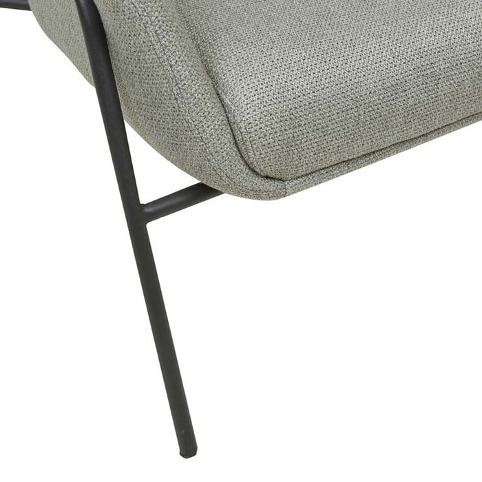 Vittoria Metal Leg Occasional Chair