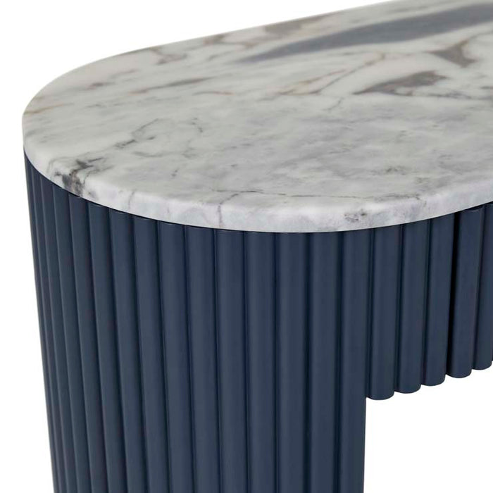 Benjamin Ripple Grand Marble Console