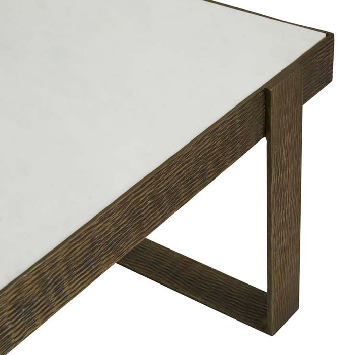Verona Etch Rectangular Coffee Table