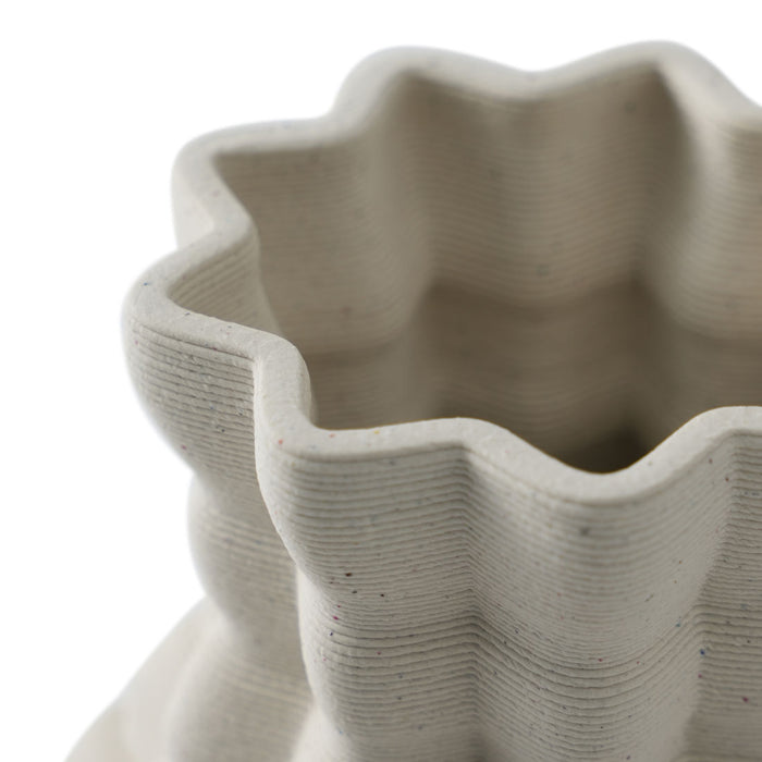 Forme Furrow Small Vase