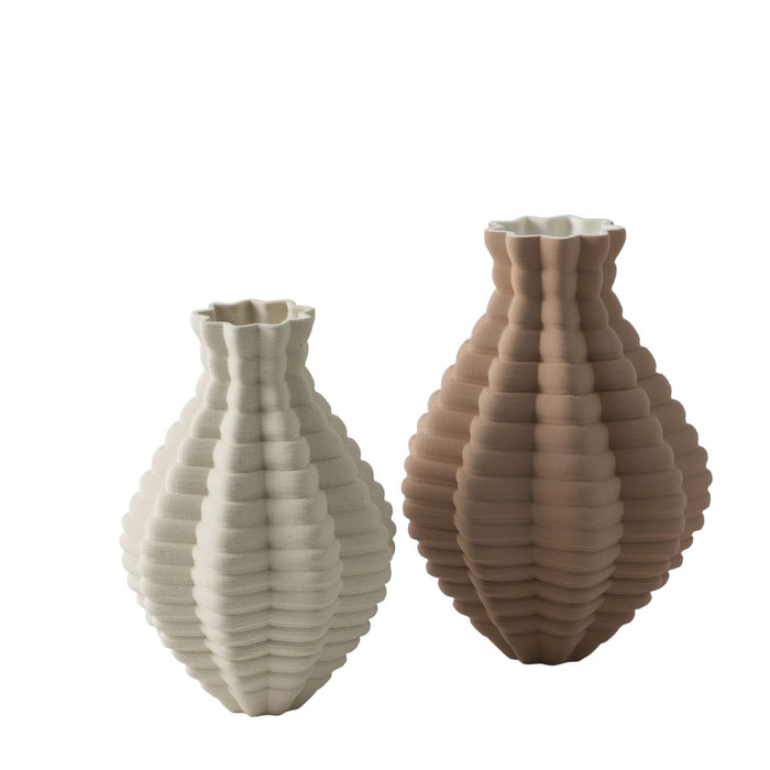 Forme Furrow Small Vase