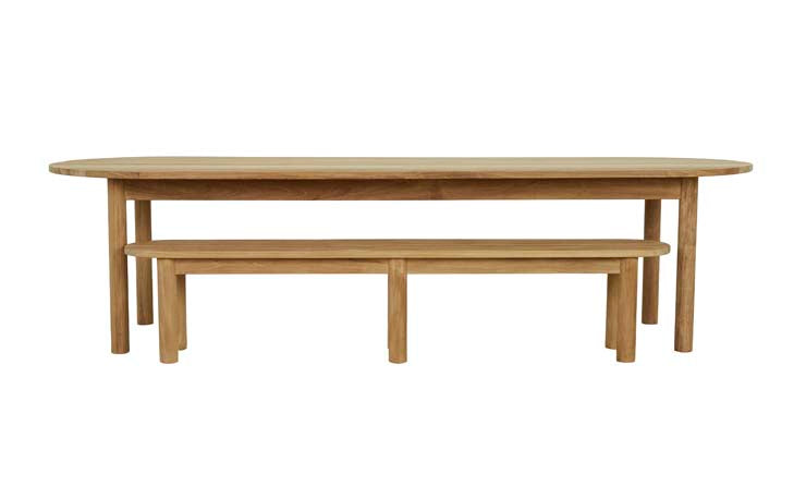Cannes Oval Dining Table