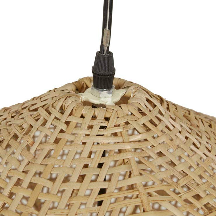 Geo Wide Woven Pendant