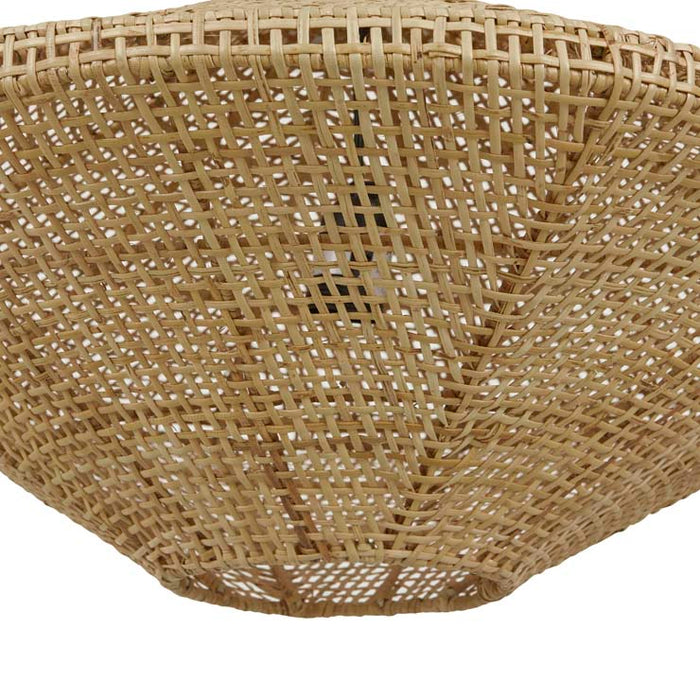 Geo Wide Woven Pendant
