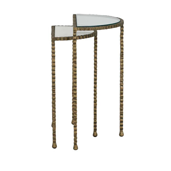 Celeste Crimp Nest of 2 Side Tables