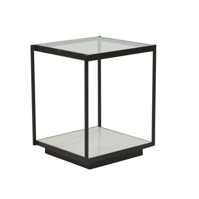 Amelie Linear Marble Side Table