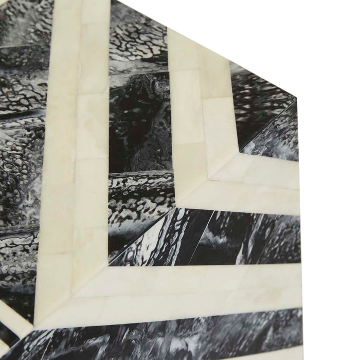 Zafina Abstract Side Table