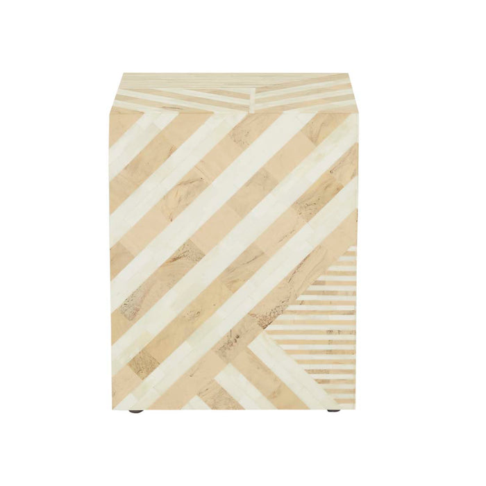 Zafina Abstract Side Table