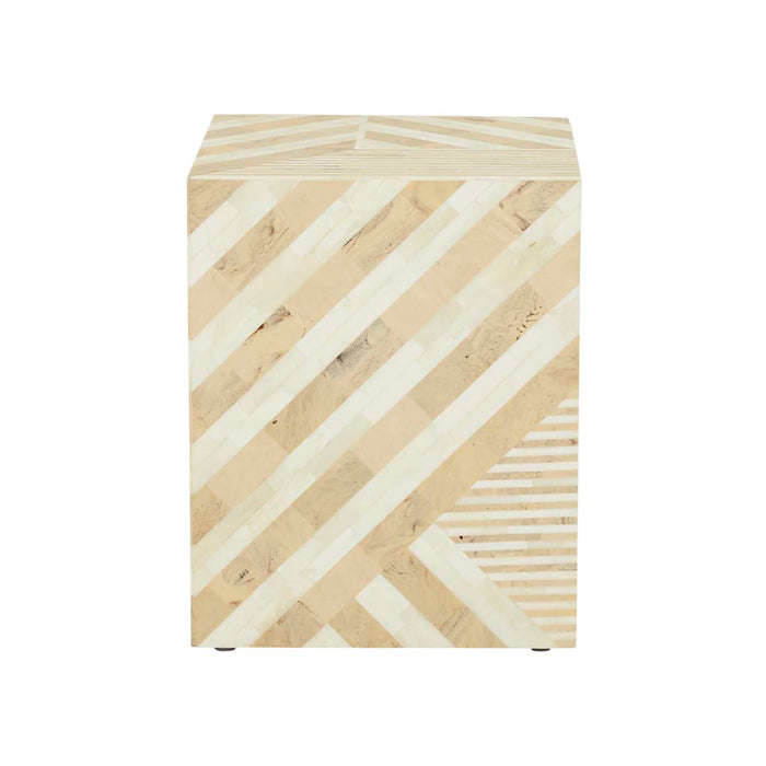 Zafina Abstract Side Table