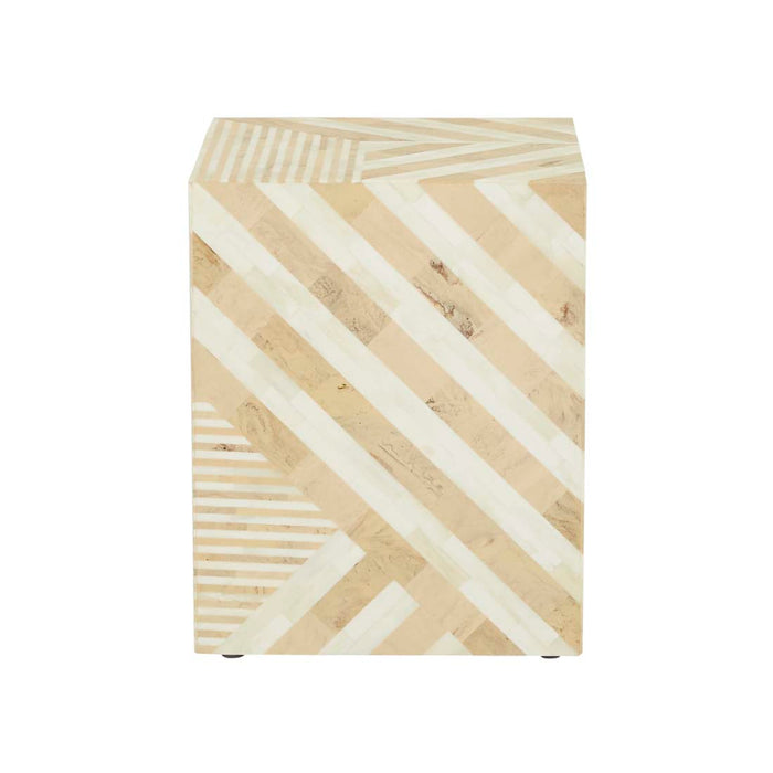 Zafina Abstract Side Table