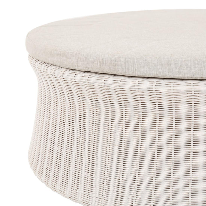 Tide Isle Ottoman