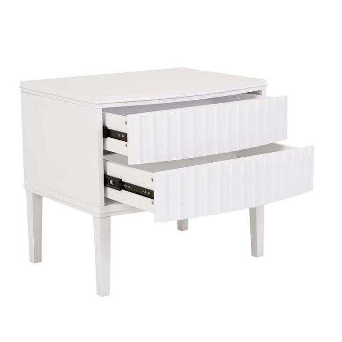 Charleston 2 Drawer Bedside