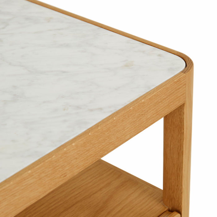 Tolv Theo Marble Bedside