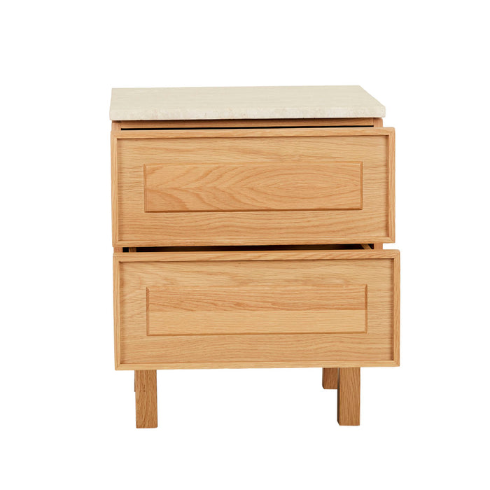 Tolv Yorke Marble Bedside