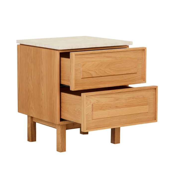Tolv Yorke Marble Bedside