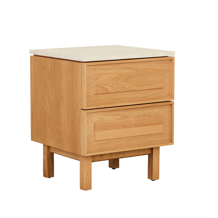 Tolv Yorke Marble Bedside