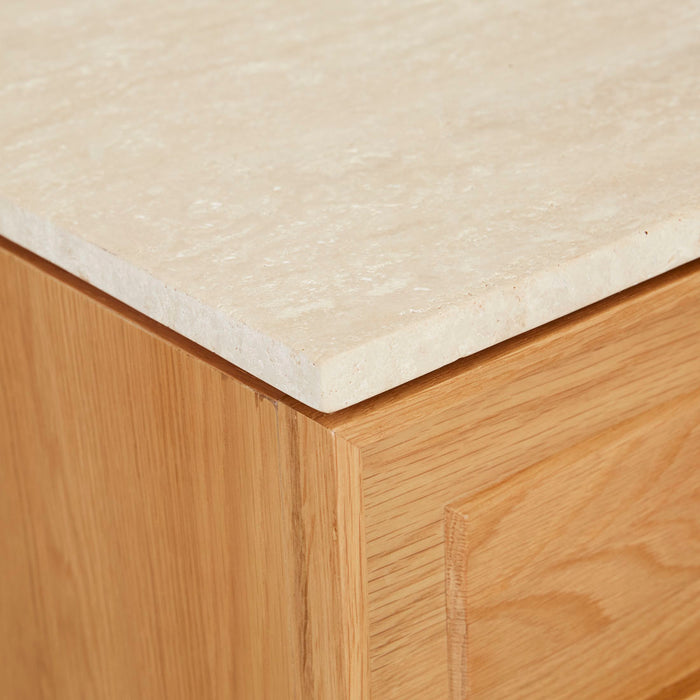 Tolv Yorke Marble Bedside