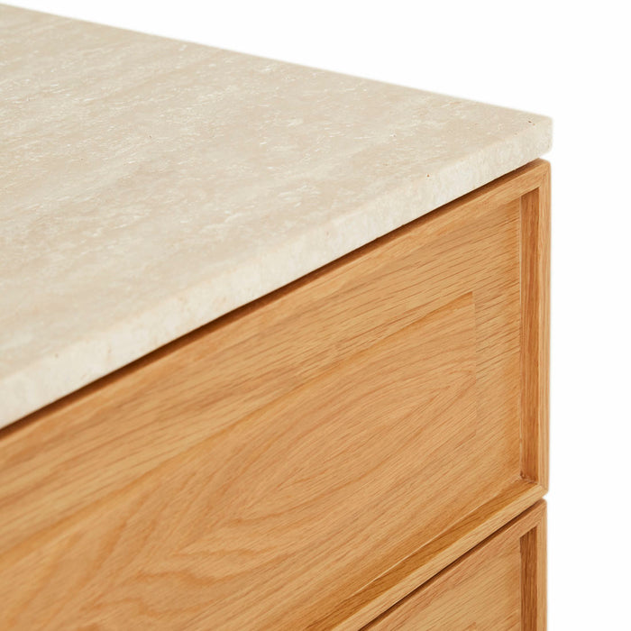 Tolv Yorke Marble Bedside