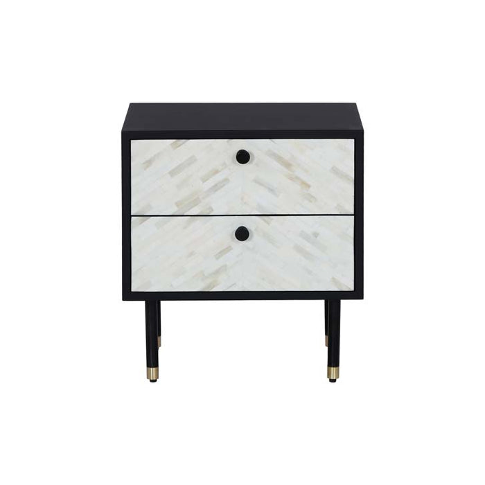 Zahra Feather Bedside