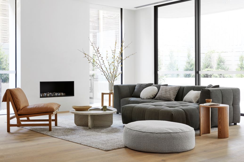 Sidney Slouch 2 Seater Left Arm Sofa