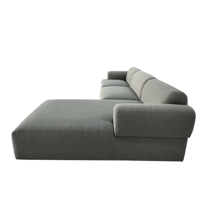 Juno Boulder Right Chaise Sofa Set