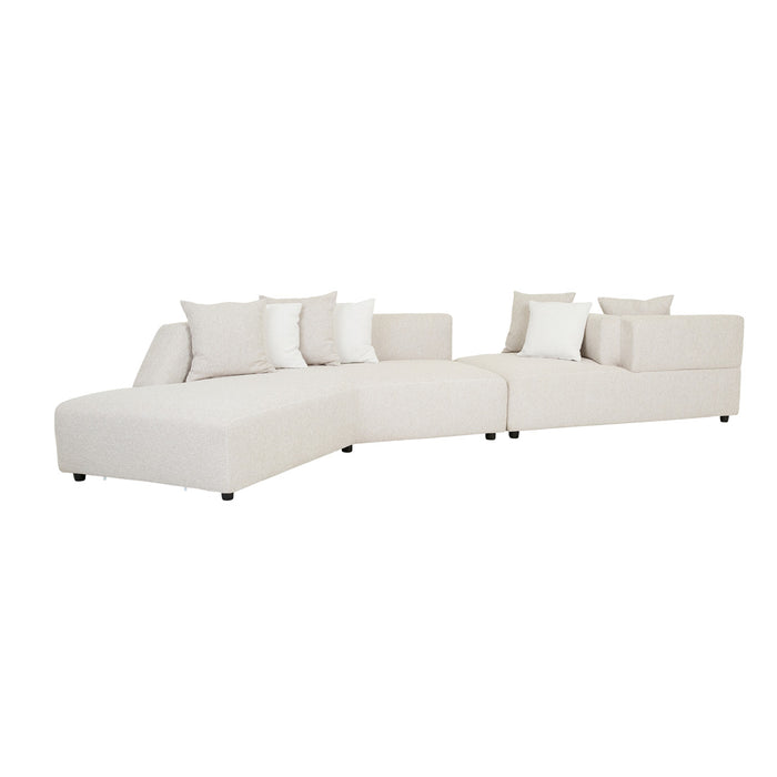Madrid Edge Left Chaise Set